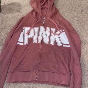 Vs Pink Zip up Hoodie